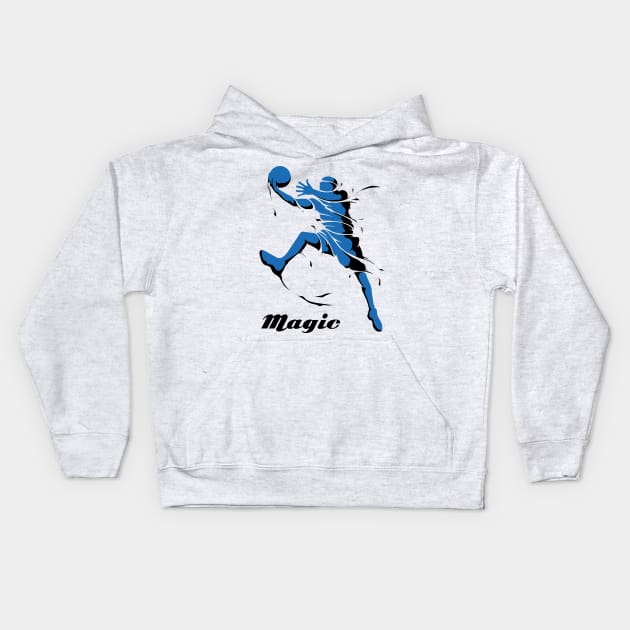 Orlando Magic Fans - NBA T-Shirt Kids Hoodie by info@dopositive.co.uk